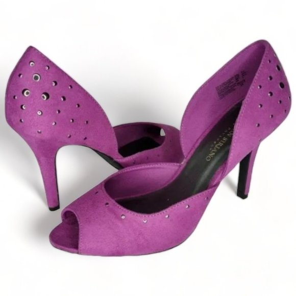 Christian Siriano Shoes - Christian Siriano Size 8.5 Studded D’orsay Pumps